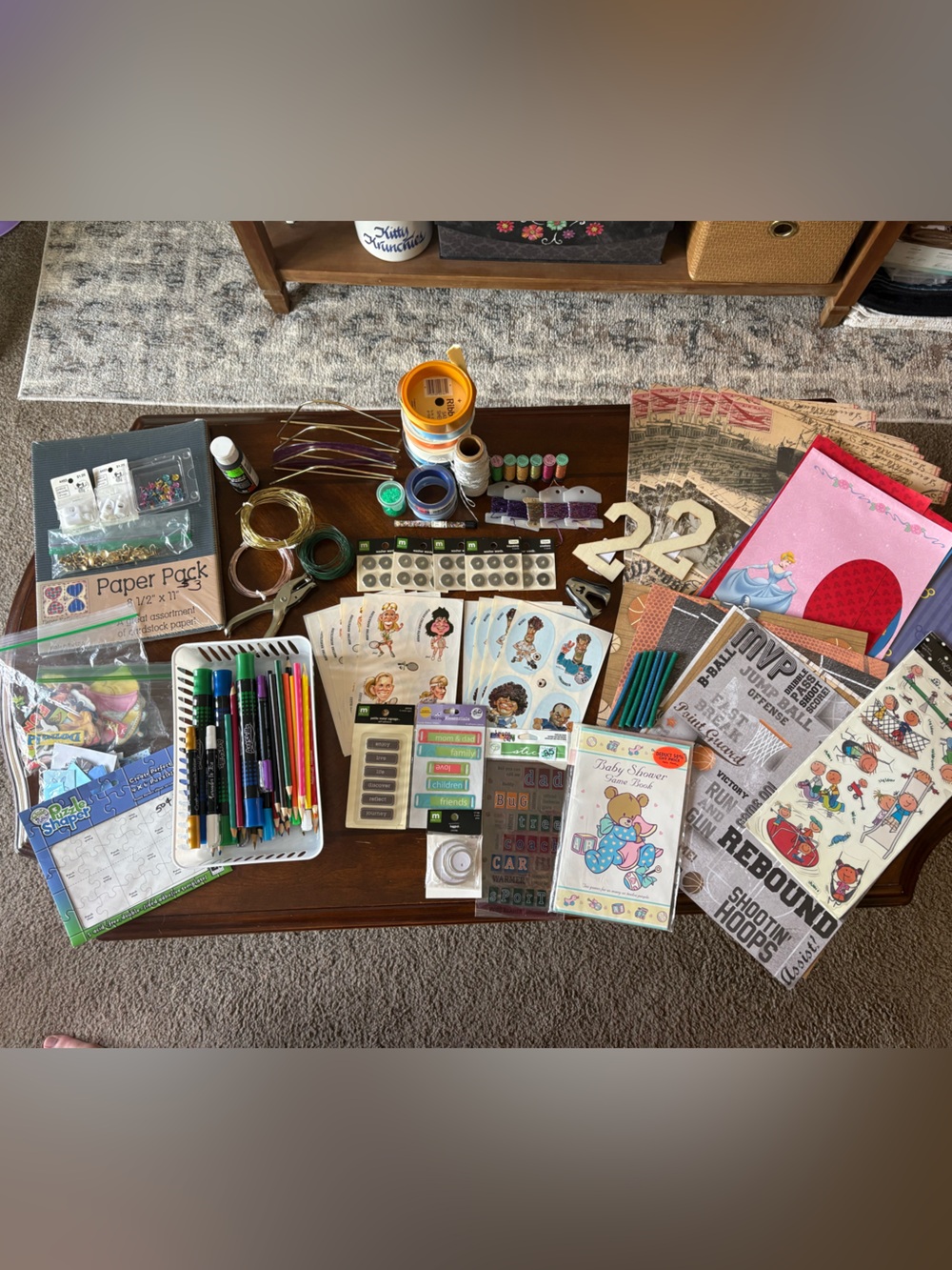HUGE Lot of Assorted Craft Items